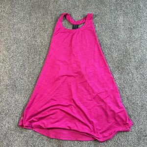 Athleta Tank Top Womens L Pink Racerback Power Of She Athletic Yoga Running
